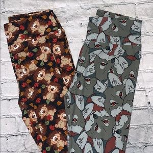 🆕NWT set of 2 LuLaRoe leggings
